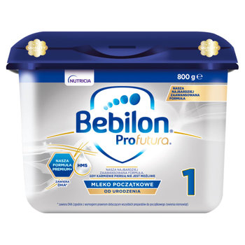 Bebilon Profutura, Mleko początkowe dla niemowląt 1/Preparat do początkowego żywienia niemowląt, 800 g - Bebilon