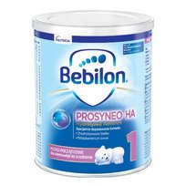 Bebilon Prosyneo HA 1, mleko początkowe dla niemowląt od urodzenia, 400 g