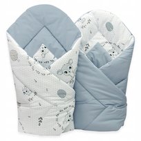 Becik Rożek Niemowlęcy Bawełna Dwustronny Wzory!