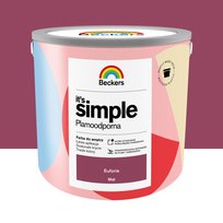 BECKERS IT'S SIMPLE 2,5L EUFORIA MAT PLAMOODPORNA FARBA DO ŚCIAN SUFITÓW