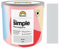 BECKERS IT'S SIMPLE 2,5L NORDIC MAT PLAMOODPORNA FARBA DO ŚCIAN SUFITÓW