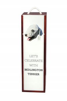 Bedlington Terrier geometryczny Pudełko na wino - Inna marka