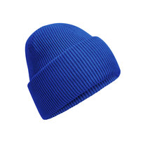 Beechfield Czapka Unisex Dla Dorosłych Classic Engineered Crown Beanie (OS / Niebieski) Beechfield