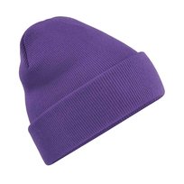 Beechfield Oryginalna Czapka Zimowa Unisex Dla Dorosłych (OS / Purpurowy) Beechfield