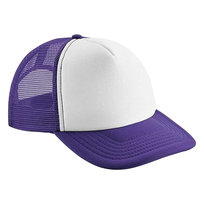Beechfield Vintage Snapback Trucker Cap (OS / Purpurowy) Beechfield