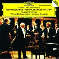 Beethoven: Piano Concertos No.3 Op.37 & No.4 Op.58 Wiener Philharmoniker, Leonard Bernstein, Krystian Zimerman