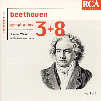 Beethoven: Symphonies 3 & 8 - Günter Wand