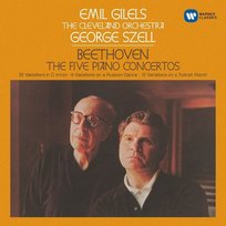Beethoven: The Five Piano Concertos Cleveland Orchestra, Gilels Emil, Szell George