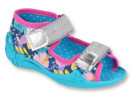 Befado - Obuwie buty dziecięce sandały kapcie pantofle dla dziewczynki - 21-Zdjęcie-0