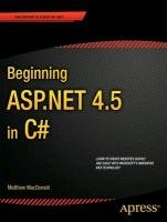 Beginning ASP.NET 4.5 in C - Macdonald Matthew