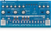 Behringer TD-3-BB - Syntezator linii basowej niebieski przeźroczysty Behringer