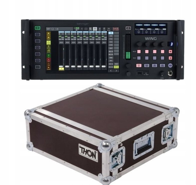 Behringer WING Rack Mikser Cyfrowy 48ch + Rack 4U USB SD Dante - Inny ...