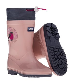 Bejo, Kalosze Kai Wellies Jr Silver Pink/Folkstone Gray, rozmiar 29 - BEJO