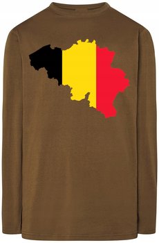 Belgia Męska Bluza Longsleeve Nadruk Rozm.XS - Inna marka