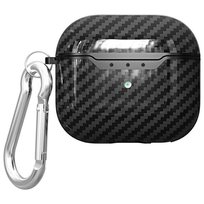 Beline Airpods Carbon Cover Air Pods 4 Czarny/Black
