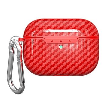Beline AirPods Carbon Cover Air Pods Pro 2 czerwony /red - Beline