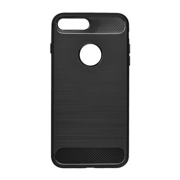 Beline Etui Carbon iPhone 7/8 czarny /black wycięcie/hole - Beline