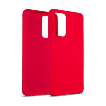 Beline Etui Silicone Samsung A21s A217 czerwony/red - Beline