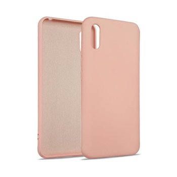 Beline Etui Silicone Xiaomi Redmi 9A różowo-złoty/rose gold - Beline