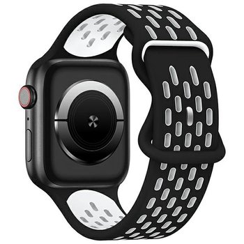 Beline pasek Apple Watch New Sport Silicone 42/44/45/49mm czarno-biały black/white box - Beline