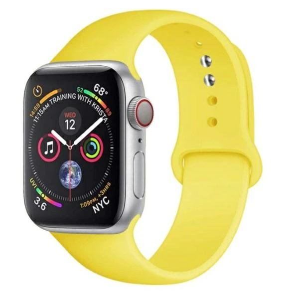 Фото - Ремінець для годинника / браслета Apple Beline pasek  Watch Silicone 38/40/41mm yellow colour 