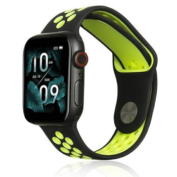 Beline Pasek Apple Watch Sport Silicone 38/40/41Mm Czarno-Limonkowy Black/Lime - Beline