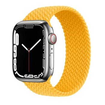 Beline pasek Apple Watch Textile 42/44/45mm yellow colour - Beline