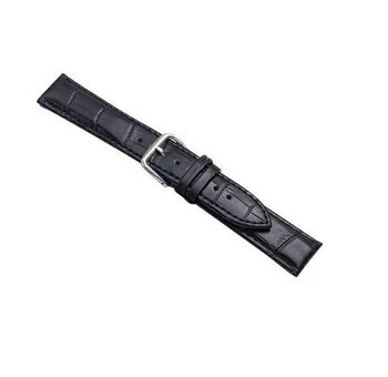 Beline pasek Watch 22mm Croco czarny/black - Beline