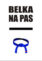 Belka na pas - wybierz kolor - 0101/BEL [Kolor: czerwony] Daniken