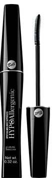 Bell, HypoAllergenic Curling Mascara, podkręcający tusz do rzęs czarny, 9 g - Bell