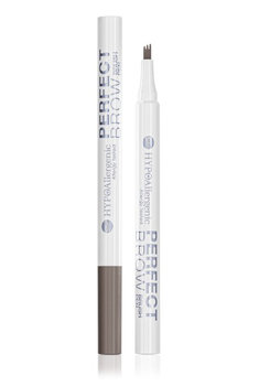 Bell, HYPOAllergenic, Flamaster do brwi z grzebyczkiem, Perfect Brow Brush Pen, 01 Jasny Brąz - Bell