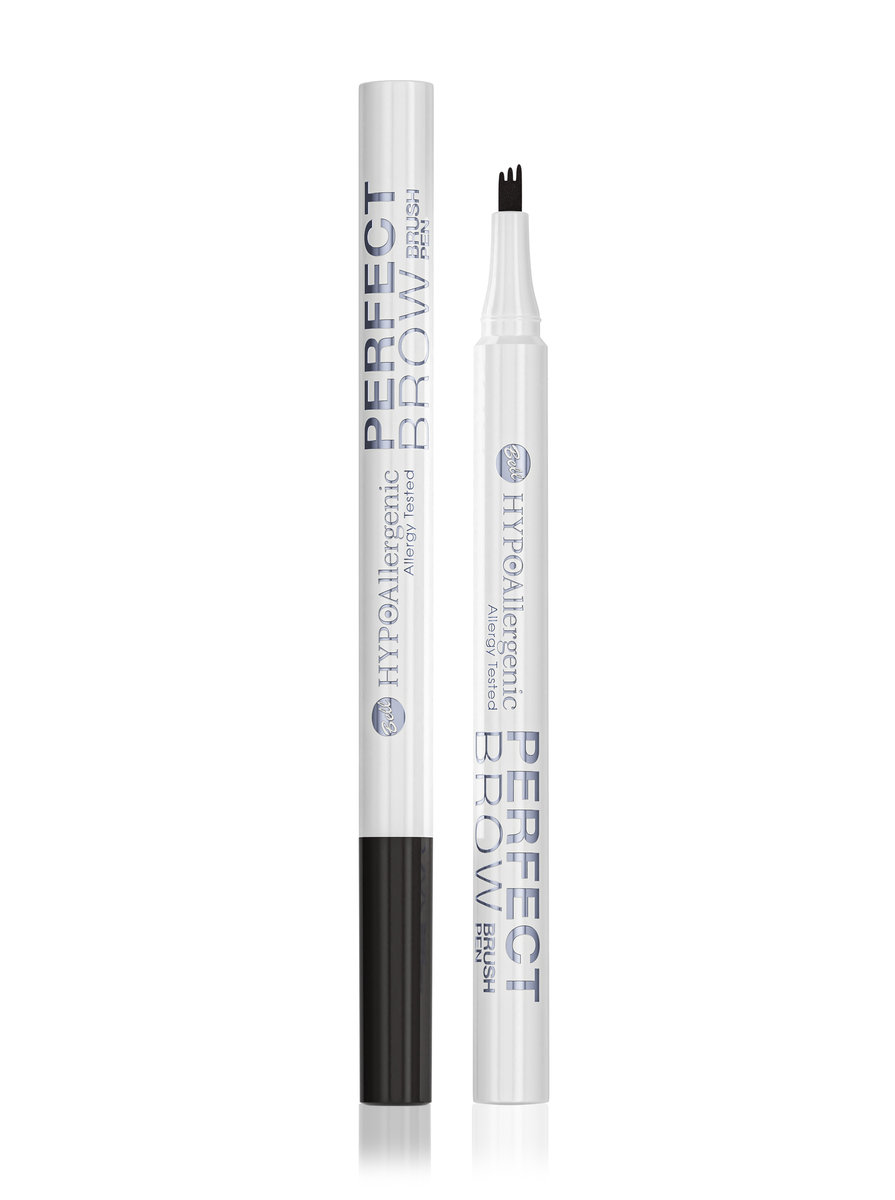 Zdjęcia - Kredka do oczu / brwi Bell , HYPOAllergenic, Flamaster do brwi z grzebyczkiem, Perfect Brow Brush 