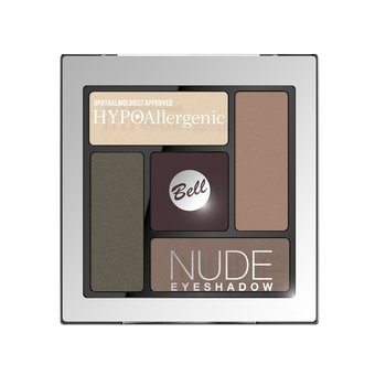Bell, HypoAllergenic Nude Eyeshadow, hypoalergiczne satynowo-kremowe cienie do powiek, 04, 5 g - Bell