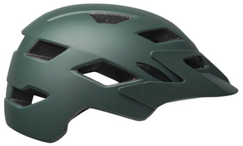 Bell, Kask dziecięcy, Sidetrack, ciemno zielony mat, rozmiar M - Bell