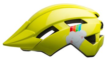 Bell, Kask dziecięcy, Sidetrack II, tęcza, żółty, rozmiar S - Bell