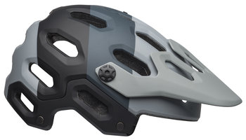Bell, Kask MTB, Super 3 downdraft, szary, rozmiar L - Bell