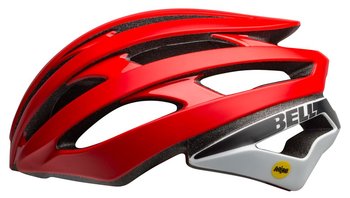 Bell, Kask szosowy, Stratus, czerwono-szary, rozmiar L - Bell