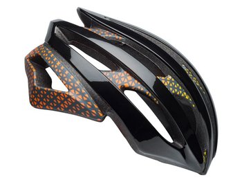 Bell, Kask szosowy, Stratus Integrated MIPS, czarno-pomarańczowy, rozmiar M - Bell