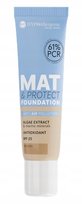 BELL Mat&protect Foundation podkład SPF25 07 Sunny 30g Bell