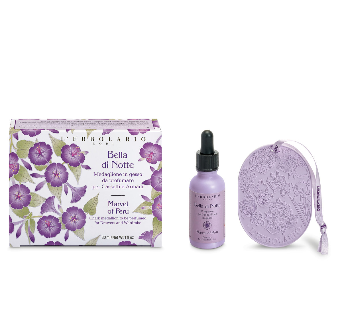 L'Erbolario L'erbolario Bella Di Notte Kredowy Medalion Do Perfumowania Szuflad I Szaf