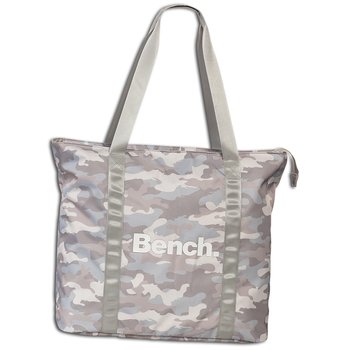 Bench Torba na ramię Shopper Bag 400D Twill Nylon jasnoszary OTI305J - Bench