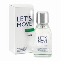 benetton let's move woda toaletowa 40 ml     