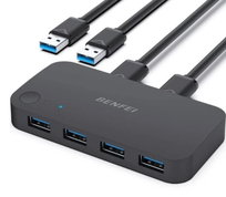 BENFEI USB 3.0 Switch: przełącznik do udostępniania Inna marka