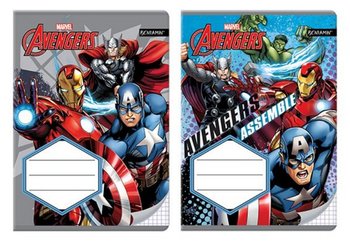 Beniamin, zeszyt w kratkę, format A5, Avengers, 32 kartki, 10 sztuk