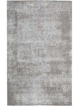 Benuta, Dywan tkany na płasko Frencie Styl Nowoczesny, Szary, rozmiar 80x165 cm - FLHF