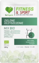 BeOrganic by Aliness, Zielone oczyszczenie MIX BIO, 100 g