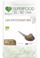 BeOrganic - Len zwyczajny (siemię lniane) BIO 200g Inna marka