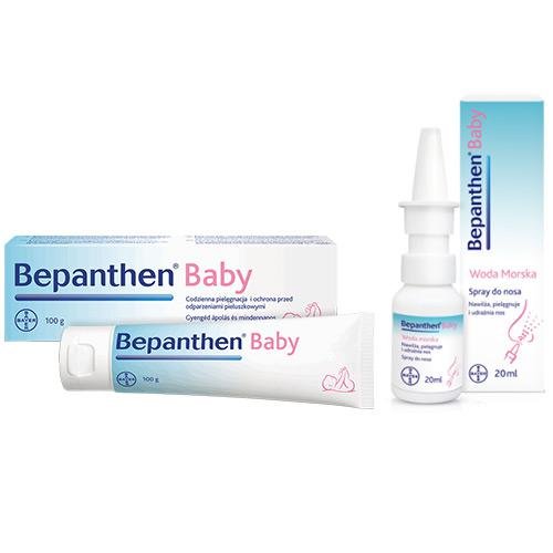 Bepanthen Baby Krem 100G + Baby Woda Morska 20Ml - Bepanthen | Sklep ...