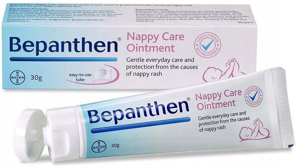 Bepanthen Baby Maść Krem Odparzenia Brodawki 30G - Bepanthen | Sklep ...