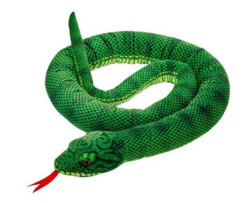 Beppe, Maskotka Wąż zielony 180cm - Beppe